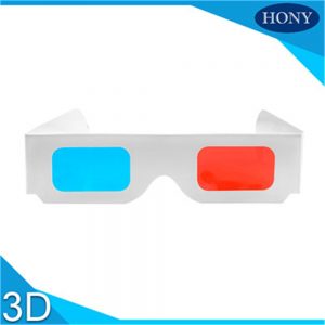 paper red cyan 3d glasses