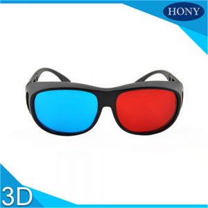 plastic 3d glasses red cyan
