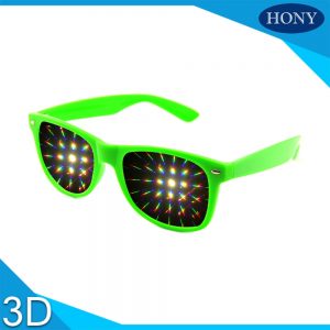 diffraction glasses green