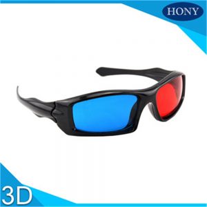 plastic anaglyphic 3d glasses