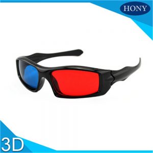 plastic anaglyph 3d glasses red cyan