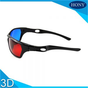 red and blue 3d glasses