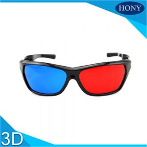 red and blue 3d glasses