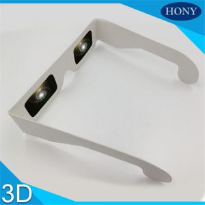 paper rainbow glasses with print