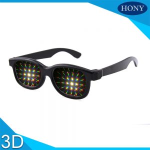 plastic prism diffraction glasses