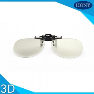 cinema use clip on 3d glasses