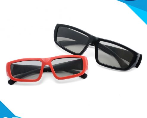 cinema use linear polarized 3d glasses