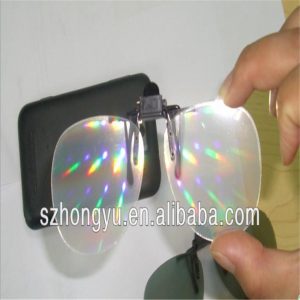 clip on rainbow glasses