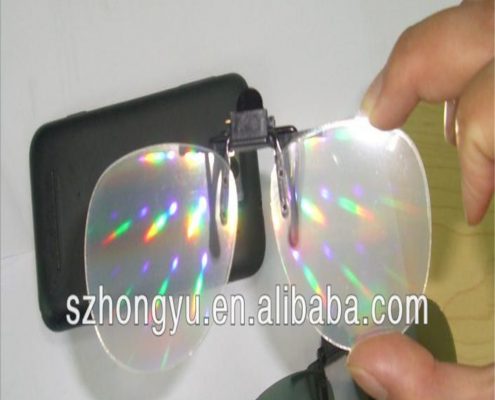 clip on rainbow glasses