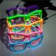 plastic el wire glasses