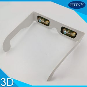 santa diffraction glasses for party