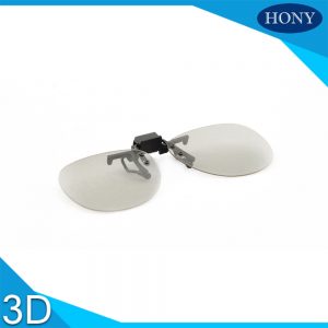 linear polarized clip on 3d glasses