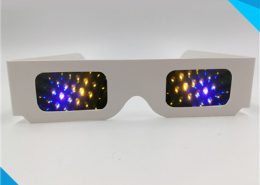 cardboard 13500 lines rainbow glasses