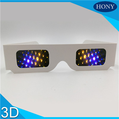 cardboard 13500 lines rainbow glasses