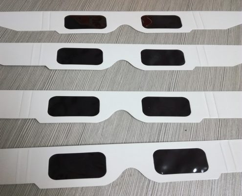 paper solar eclipse glasses