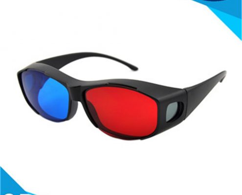 plastic anaglyph 3d glasses