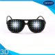plastic clear diffraction glasses