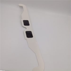 solar eclipse glasses with paper frame