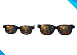 conbination heart diffraction glasses